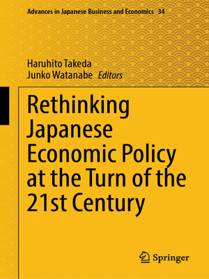 cover image of Rethinking Japanese Economic Policy at the Turn of the 21st Century